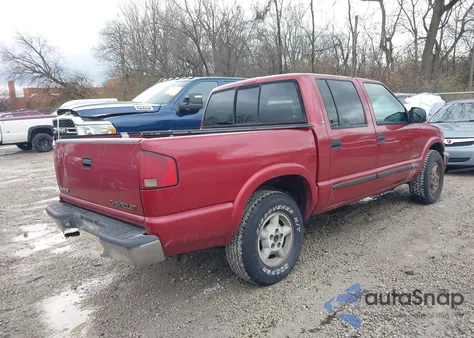2002 Chevrolet S-10 Ls z USA, uszkodzony, nr VIN 1GCDT13W22K146566